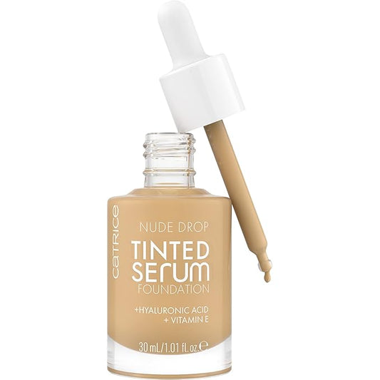 Catrice | Nude Drop Tinted Serum Foundation | Lightweight, Hydrating, Buildable Coverage | Enriched with Hyaluronic Acid & Vitamin E | Vegan & Cruelty Free (040N)-BrightBean Baby
