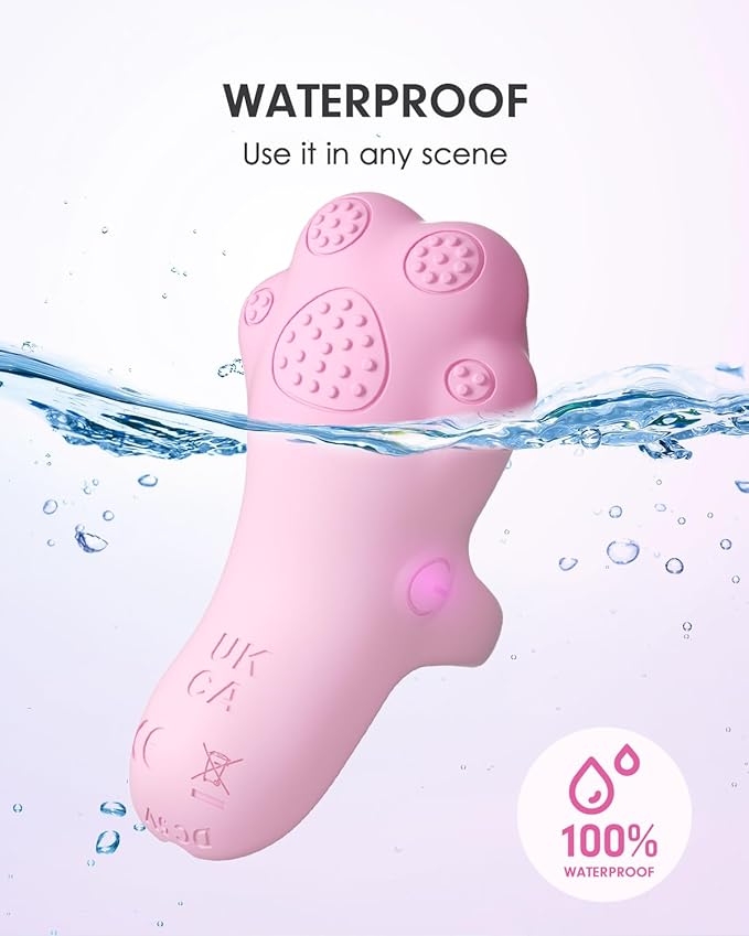 Portable Mini Facial Massage Ball, Waterproof Rechargeable Powerful Multifunctional Eye Face Finger Massager (Pink)-BrightBean Baby