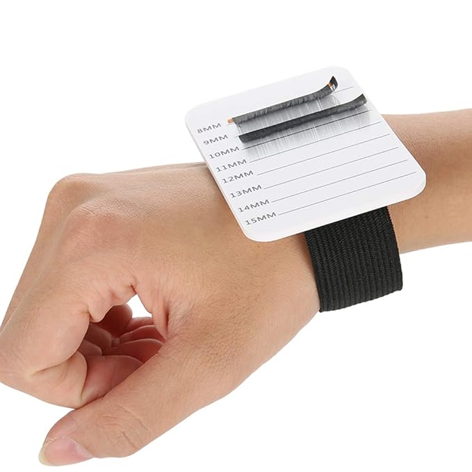 5 Pairs Under Eye Pads With Eyelash Holder Pallet and Brush and Tweezers Set, Lint Lash Extension Eye Gel Patches for Eyelash Extension Eye Mask Beauty Tool-BrightBean Baby