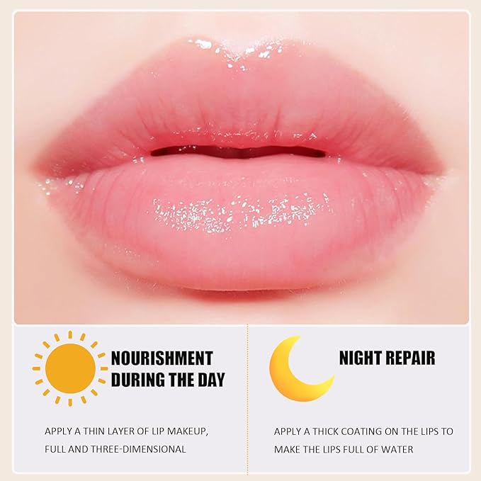 4 PCS Bee Lip Balm Honey Pot,Strawberry&Honey&Watermelon&Apple Lime Lip Sleeping Mask,Hydrating Prevention Dry and Cracked Lip Scrubs Exfoliator Lip Care,Moisturizing Lip Mask Overnight-BrightBean Baby