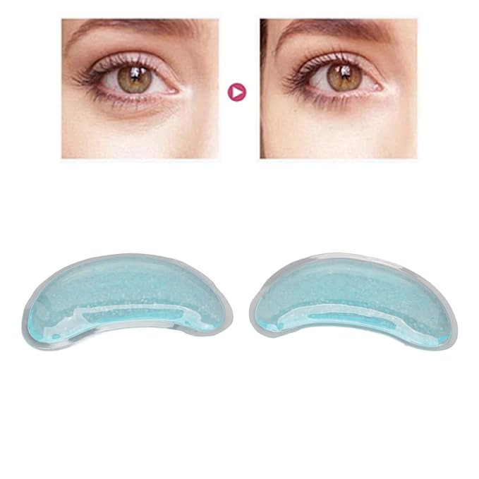 Under Eye Gel Pads Patches, Under Eye Pads for Eye Strain Swelling Dark Circle, Reusable Under Eye Masks for Dark Circles, Portable Eye Patches for Puffy Eyes-BrightBean Baby