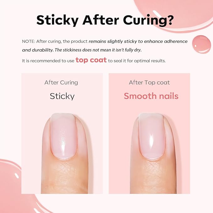 modelones Builder Nail Gel, 8-in-One Neutral Nude Pink Builder for Nail Thickening Apex Building, Rose Blush Pink Rubber Color Base LED Lamp Cured Strengthener Extend Hard Gel Polish for DIY Salon-BrightBean Baby