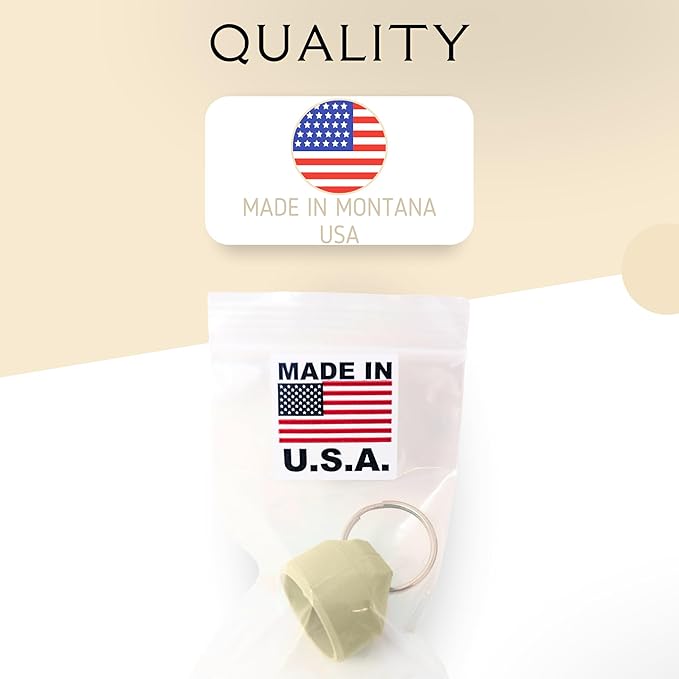 Keychain Holder EOS Lip Balm Stick (Keychain Only) - Travel Size Lip Balm Chapstick - Healing Stick - Made in USA-BrightBean Baby