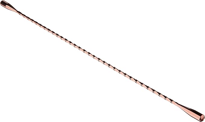 Barfly Cocktail Stirrer, Double End 13 3/16" (33.5 cm), Copper