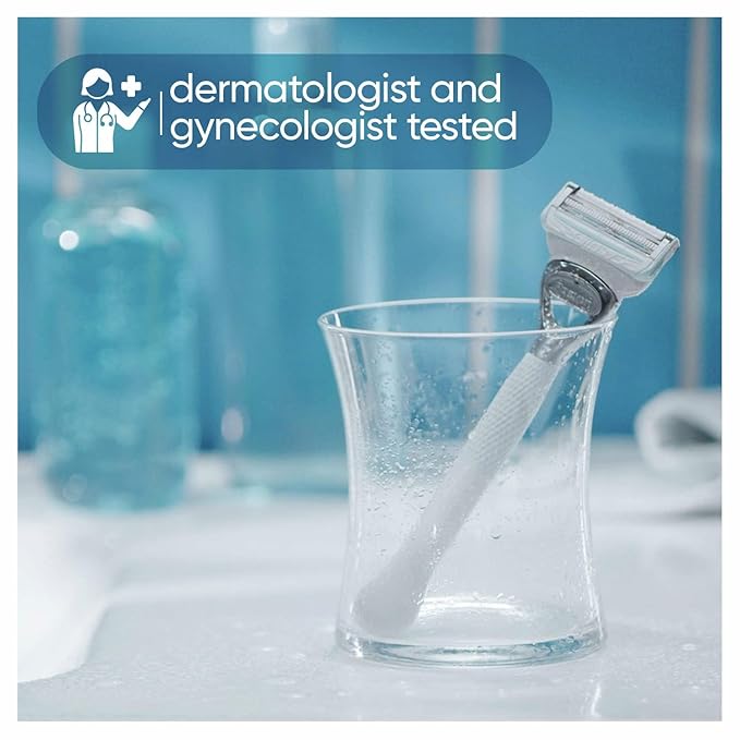 Gillette Venus Intimate Grooming Razors for Women, 6 Razor Blade Refills, Bikini Razors for Women-BrightBean Baby