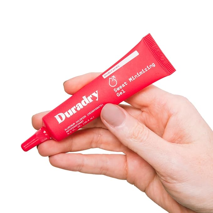 Sweat Minimizing Gel Antiperspirant for Men and Women - Prescription-Strength, Formulated for Excessive Underarm Sweating and Hyperhidrosis - 0.4 Fl Oz-BrightBean Baby