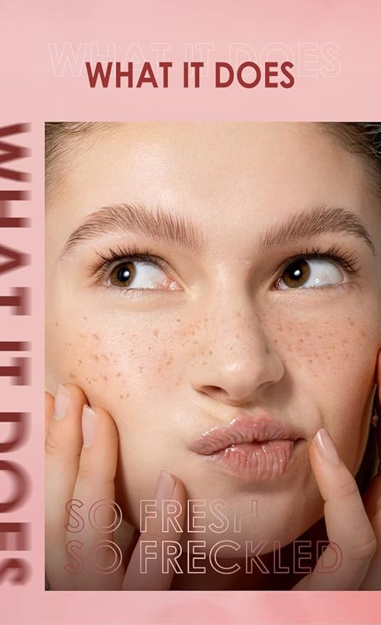 Freckle Pen Faux Freckle Pen Colour Pop Freckle Pen Supernaturally Realistic Freckles Makeup Brush Fantastic Freckles Pen Long-lasting Waterproof Soft-point Absorbent Pen For a Natural and Easy Makeup Look (soft brown)-BrightBean Baby