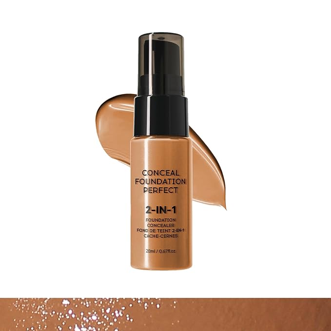 Glow Contour Face Liquid Foundation Bronzer Highlighter Illuminator Moisturize Cream Contour Concealer Blendable & Smooth Glowing Skin Lightweigh Luminizing Long Lasting Face Contouring Makeup-BrightBean Baby