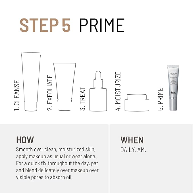 Dr. Brandt Pores No More, Pore Refiner Primer - Instantly Minimizes the Appearance of Pores, Absorbs Oil & Mattifies Shine - 1.0 fl oz-BrightBean Baby