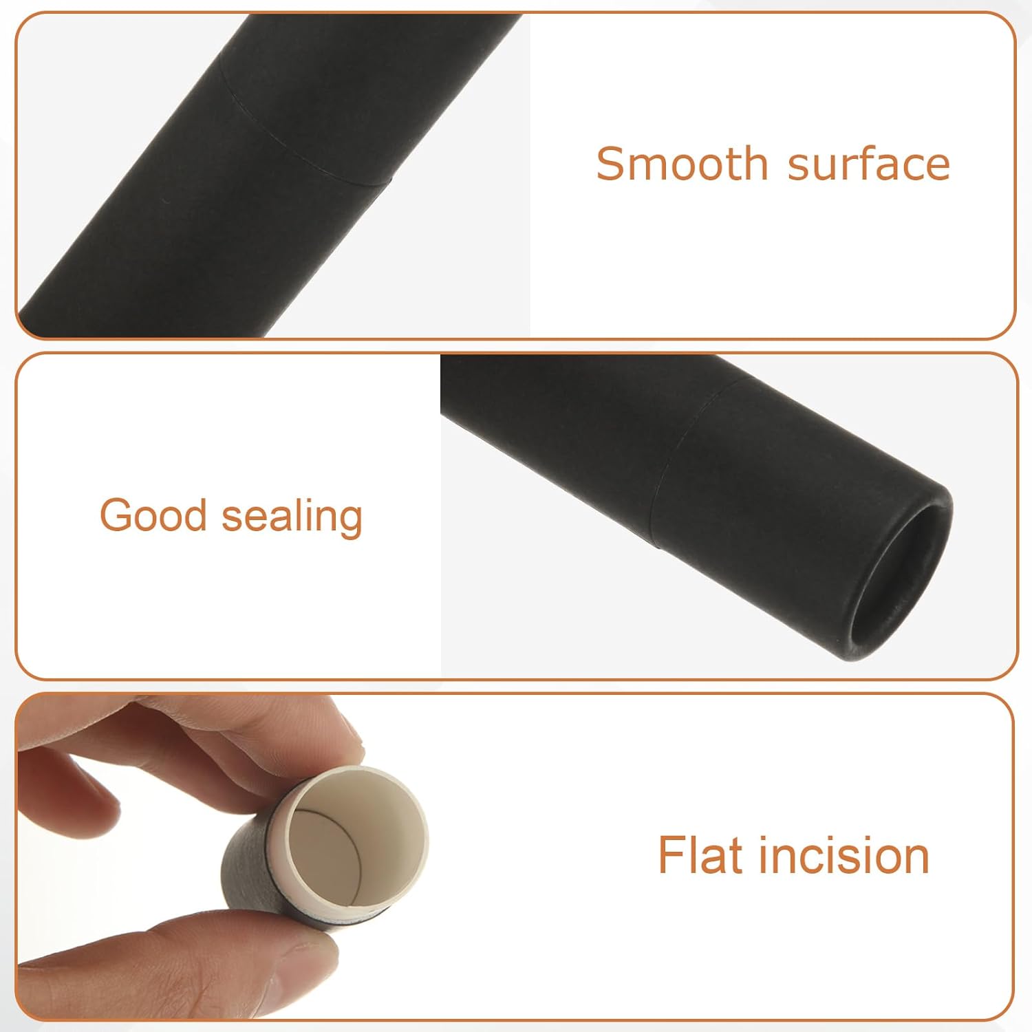 30PC 0.3oz Kraft Paperboard Lip Balm Containers Cardboard Lip Balm Tubes with Lids Refillable Chapstick Tubes Empty Push-Up Style Perfume Lip Gloss Container for DIY Cosmetic Storage-BrightBean Baby