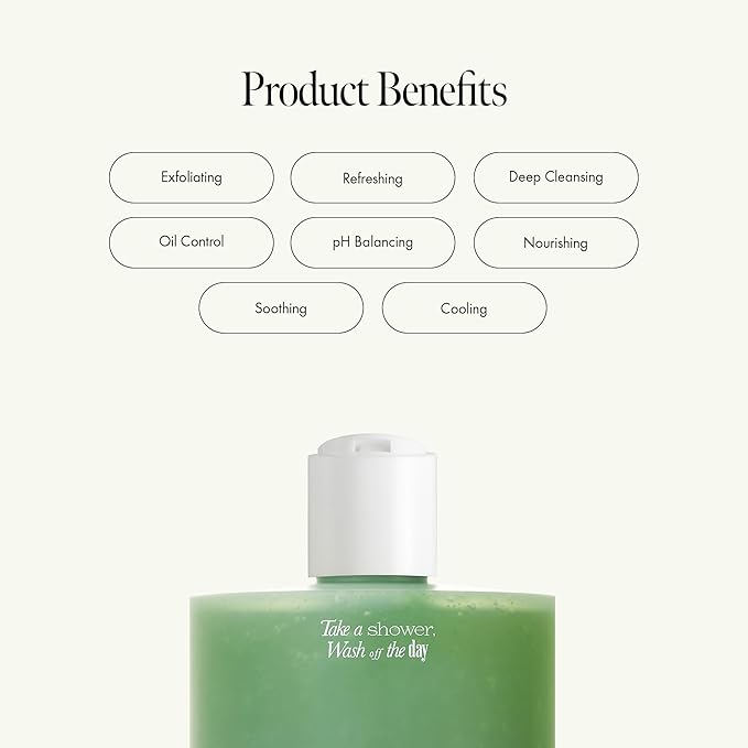 Lime Sunday Refresh Shampoo with Vitamin C, Korean Jeju Tangerine, Mint & Almond Powder for Oily Scalp Care – Exfoliating, Deep Cleansing, Lime Citrus Scent, Silicone & Paraben-Free (15.22 fl.oz)-BrightBean Baby
