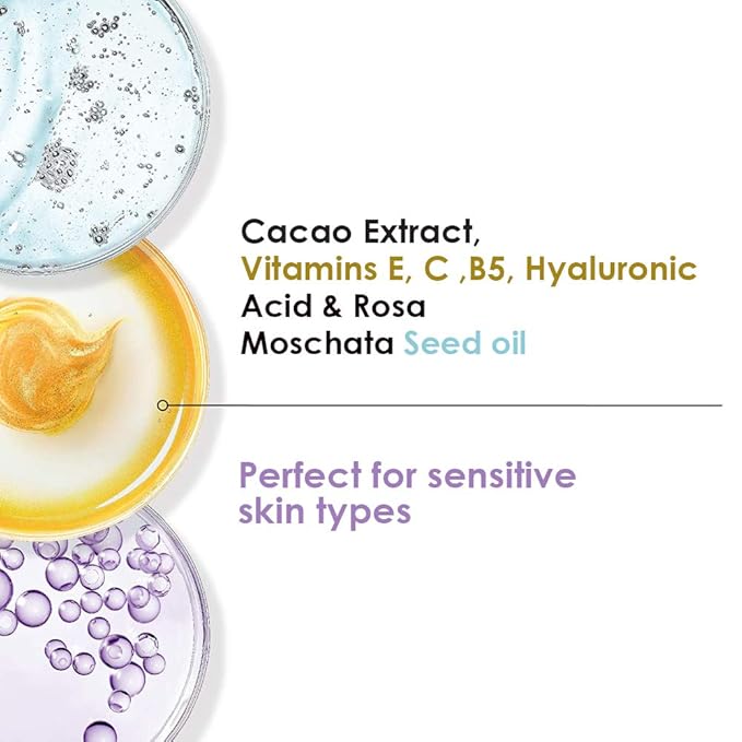 "La pO Paris Cacao Enriched All-In-One Eye Contour - Ultimate Dark Circle and Puffiness Defense with Firming Power."-BrightBean Baby