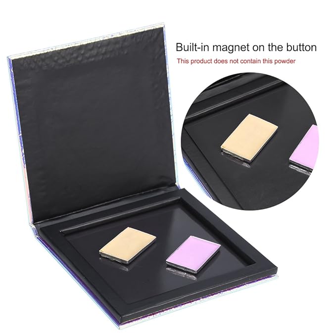 Magnetic Makeup Palette Empty,Magnetic Cosmetics Palette, Change Colour Grident Eyeshadow Powder DIY Makeup Storage Box-BrightBean Baby