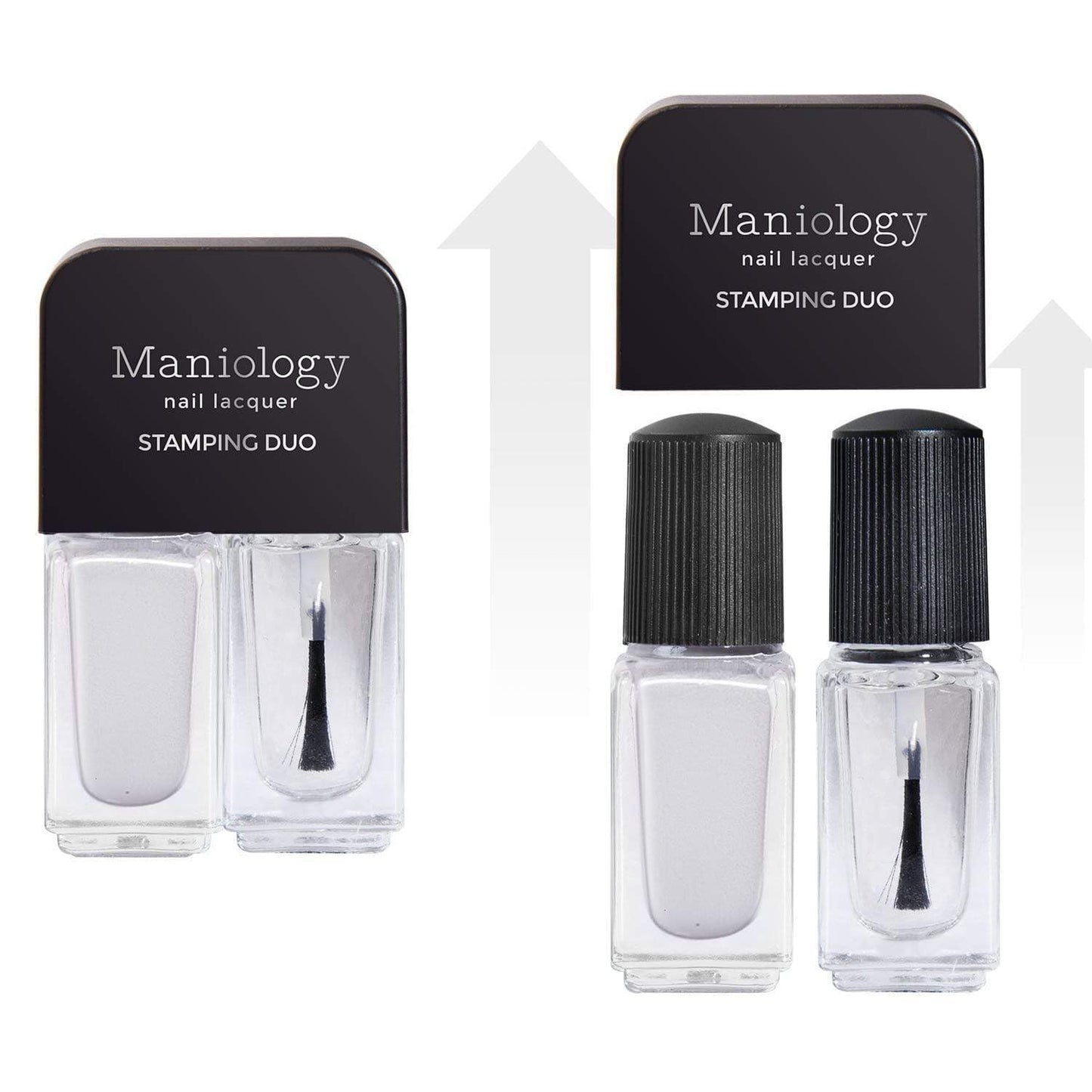 Maniology On the Prowl Nail Stamping Starter Kit | Cat-Themed Nail Art, Playful Kittens, Paw Prints & Whisker Designs DIY Manicures – Includes Stamping Plate, Polish, Top Coat, Stamper & Scraper Card-BrightBean Baby