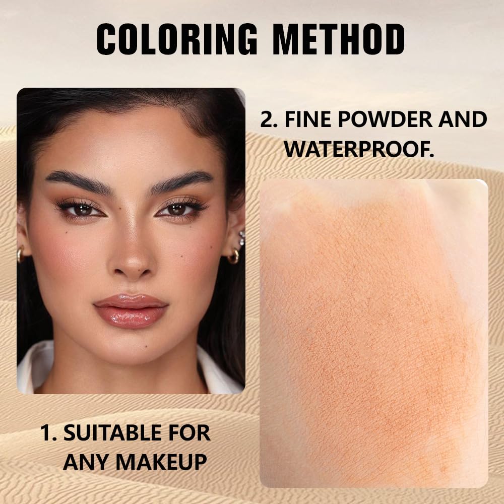 Matte Singe Eye Shadow Palette Makeup, Matte Burly Wood Monochrome Eyeshadow For Old Women, Mini Pressed Pigmented Waterproof Sombras Para Ojos, Vegan, Talc, Paraben & Cruelty Free, 13-BrightBean Baby