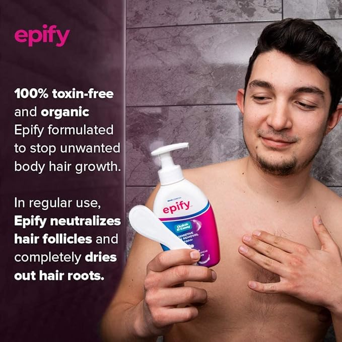 Epify Intimate Hair Removal Cream for Men and Women - Pubic, Bikini & Sensitive Areas (Pack of 6)-BrightBean Baby