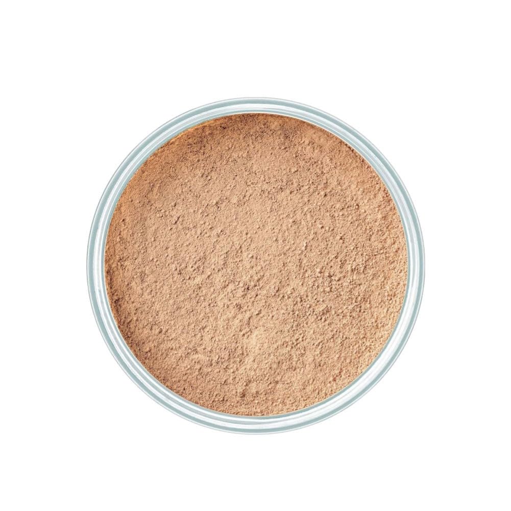 ARTDECO Mineral Powder Foundation - honey – loose setting powder for a smooth & matte finish - medium coverage - perfect for sensitive & oily skin - makeup with zinc & magnesium - vegan - 0.53 Oz-BrightBean Baby