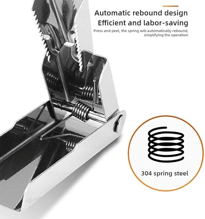 2025 New Crawfish Peeler Tool Stainless Steel, Crayfish Shelling Device Seafood Tool, Crawfish Tail Peeler, Crawfish Tail Remover Tool, Stainless Steel Crawfish Tail Peeler Tool (5 Pcs)