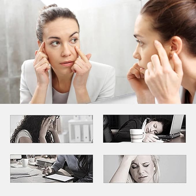 Eye Face Massage Tool Wand Pen, Portable Electric Eye Lift Wand Heated Warm Eye Lip Massager Vibration Skin Care Tool for Eyes-BrightBean Baby