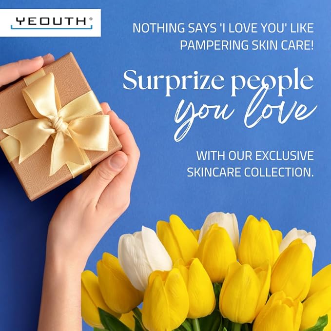 YEOUTH Skin Care Set: Retinol Serum with Hyaluronic Acid, Vitamin C & Super Face Serum, Cleanser, Toner, Eye Gel, Neck Cream, Face Cream 8-Piece Skincare Kit For Women-BrightBean Baby