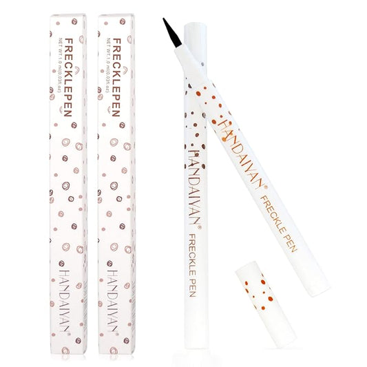 Freckle Pen 4 Colors Available, Natural Lifelike Freckle Makeup Pen, Waterproof Long Lasting Quick Dry - Light Brown, Natural Coffee, Chestnut, Dark Brown-BrightBean Baby