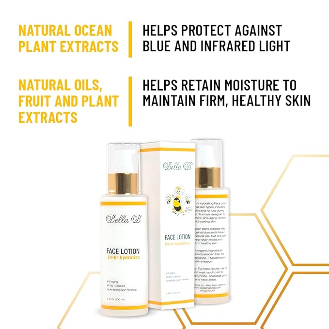 Bella B Bundle - Face Wash 4.1oz and Face Lotion 3.4oz-BrightBean Baby