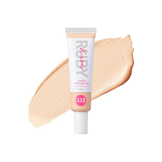 Ruby Kisses Tinted Moisturizer, Hydration, Calm & Revitalize Skin, Skin Perfecting, Blur Pores & Fine Lines, Natural Finish & All-Day Comfort Wear (Ivory)-BrightBean Baby