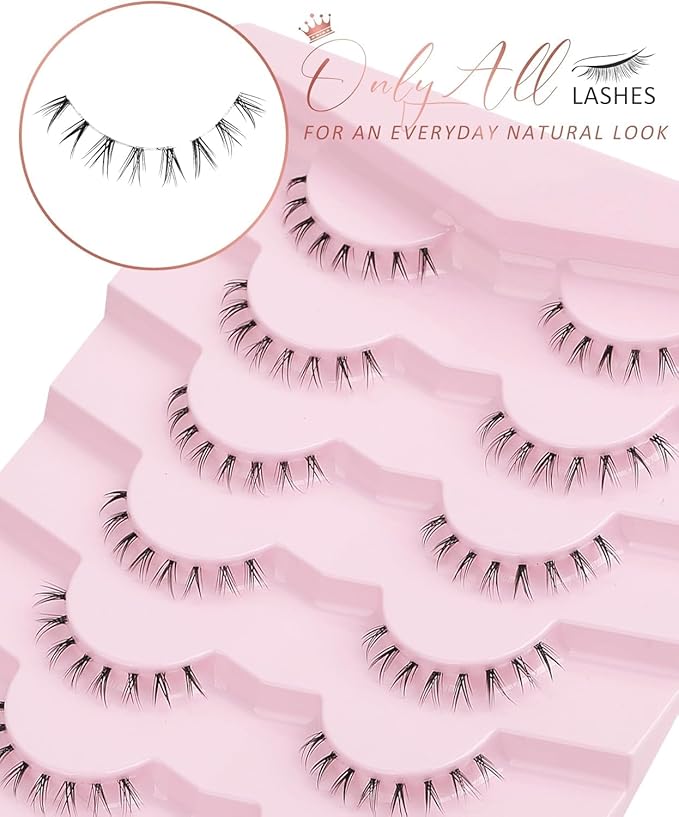 Bottom Lashes Bottom Eyelashes False Lower Lashes Fake Bottom Eyelashes 7 Pairs Bottom-3-BrightBean Baby