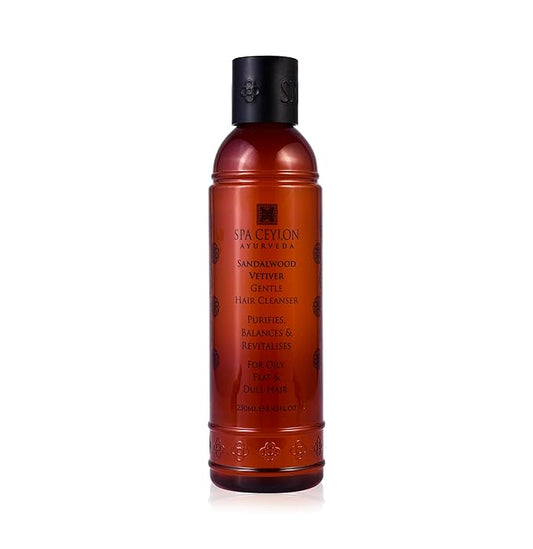 SPA CEYLON Sandalwood Vetiver Gentle Cleanser | Sulfate-Free | Oily Flat & Dull Hair Care | Natural-BrightBean Baby