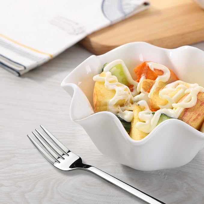 12-Piece Stainless Steel Dessert Forks Set