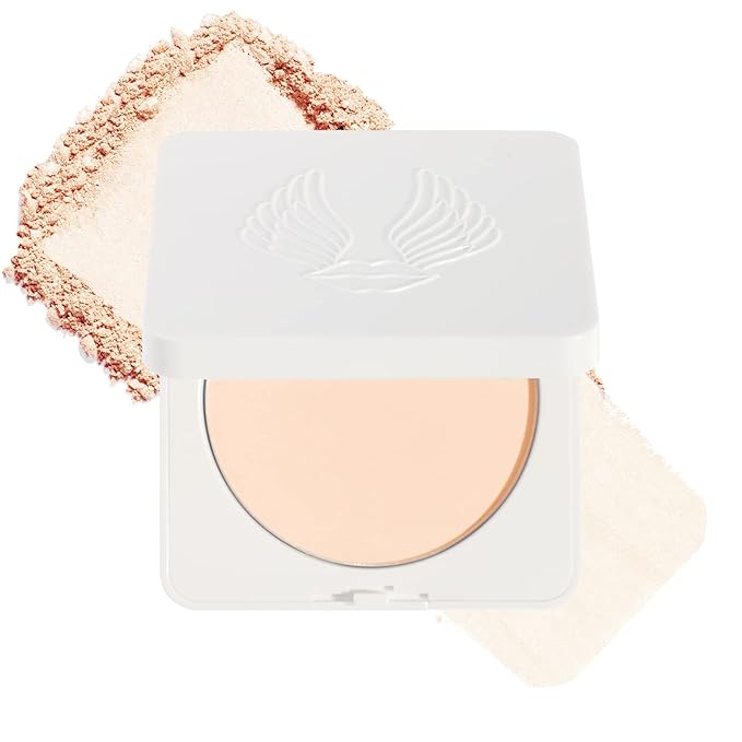 True + Luscious Sheer Halo Complexion Powder – Natural Matte Finish Foundation, Sheer to Medium Coverage – Clean, Vegan and Cruelty Free Powder Foundation – 0.32 oz-BrightBean Baby