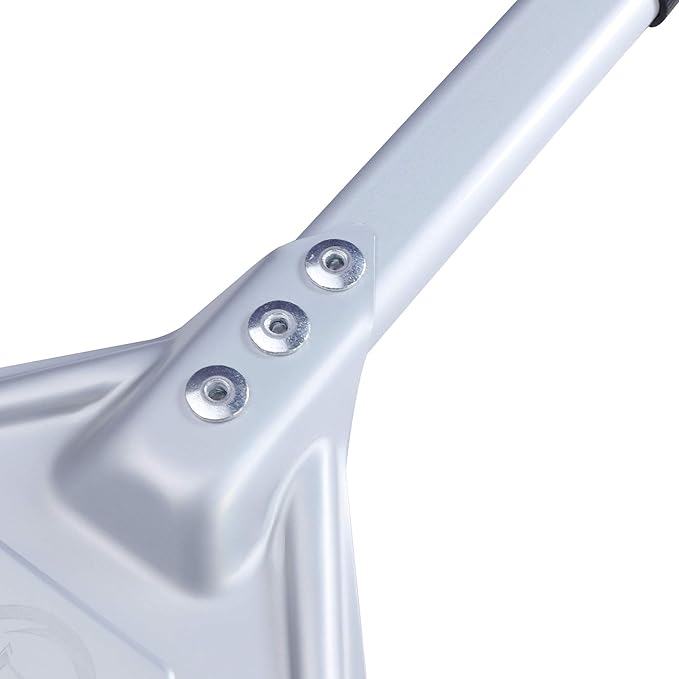 LRUI Turning Pizza Peel with 8" Aluminum Round Pizza Paddle,20.5" Overall, Outdoor Pizza Oven Accessories.