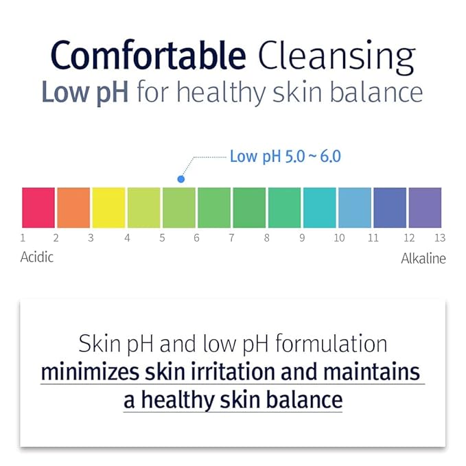 Pyunkang Yul PKY Low pH Cleansing Water Makeup Remover Face Cleanser with Witch Hazel and AHA - Cica, Tea Tree Extract Natural Ingredients Ceramide Micellar Water 9.8 Fl Oz-BrightBean Baby