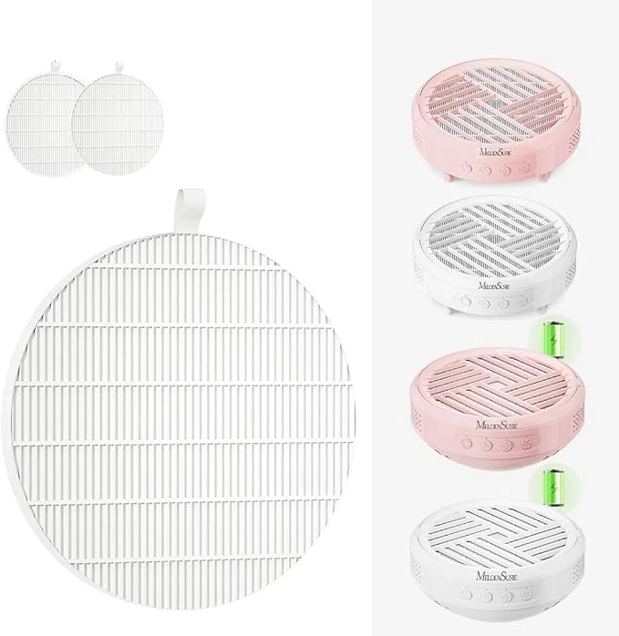 MelodySusie SProR Nail Dust Collector Replacement Filter,2 Pack Reusable Dust Filter Only for MelodySusie SProR Nail Dust Vacuum Fan Collector Extractor Electric Dust Suction Machine-BrightBean Baby
