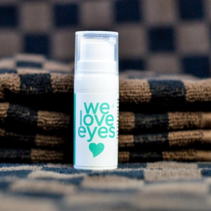 We Love Eyes - Shrubtox - Active Hyaluronic Eye Glass gel with 5 collagen boosting actives - Improves fine lines and wrinkles-BrightBean Baby