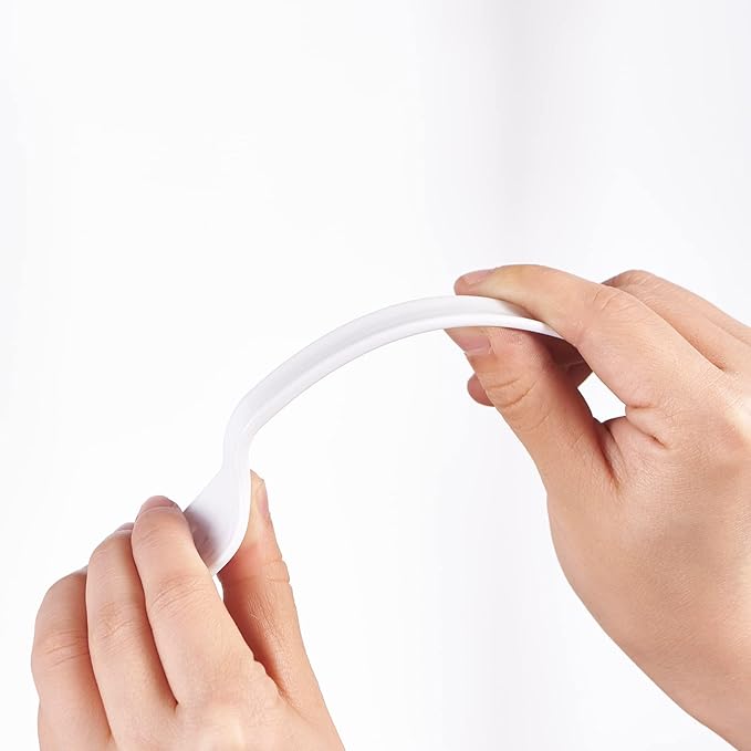 500 Count Heavy Duty White Plastic Forks Disposable Utensils Party Cutlery Heavyweight