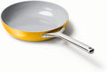 Caraway Nonstick Ceramic Frying Pan 10.5" Marigold Yellow - Non-Toxic Cookware
