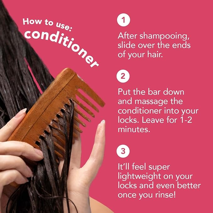 Ethique Discovery Pack for Balanced Hair - Shampoo & Conditioner - Plastic-Free, Vegan, Cruelty-Free, Eco-Friendly, 3 Travel Bars, 1.59 oz (Pack of 1)-BrightBean Baby