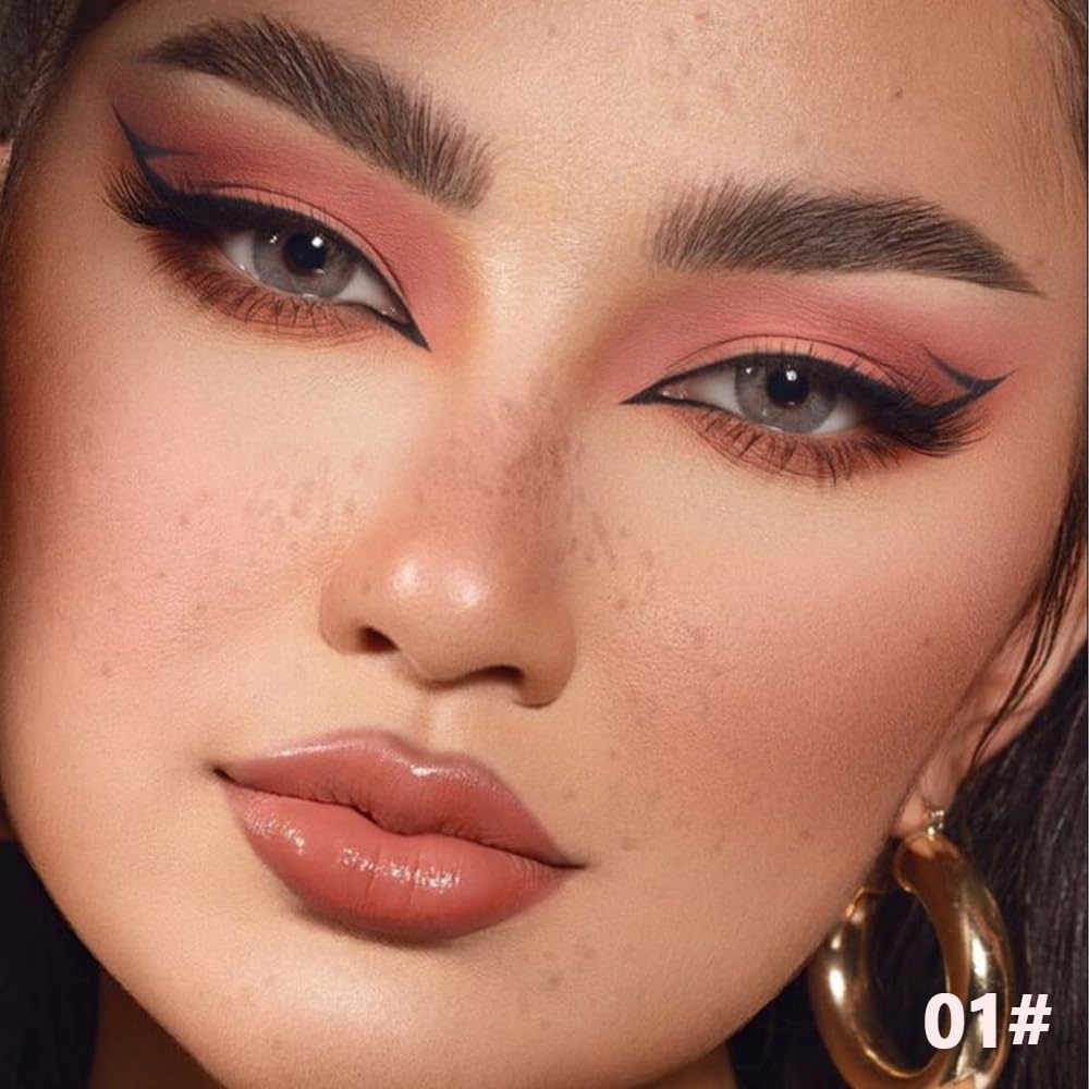 Nude Silver Brown Eyeshadow Palette,Natural Neutral Soft Small Cream Light Colors Eyeshadow Palette,Eye Shadow Palette Long Lasting Naturing-Looking Make Up Pallets for Women,Vegan-BrightBean Baby