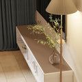Leather Table Cover,1.8mm Thick,12x72 Inch Desk Cover,Dresser Cover Top,Dresser Protector Top,Dresser Cover,End Table Cover.(Mud Color+Champagne Gold,12x72)
