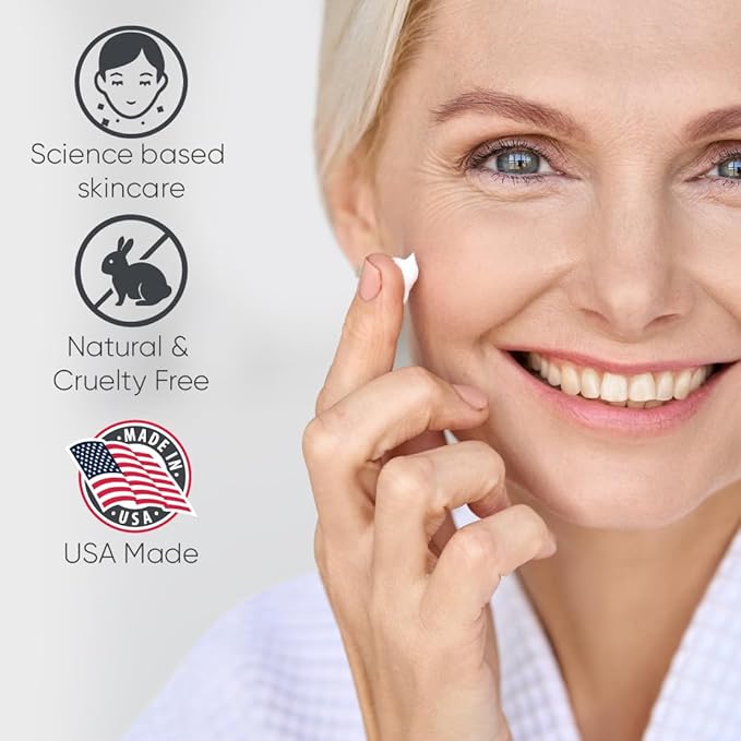 EyeGLO Caffeine Eye Cream for Dark Circles, Eye Bags, and Puffiness | Under Eye Treatment for Women with Peptides, Antioxidants, Hyaluronic Acid | Natural Brightening Eye Cream - 1 Oz-BrightBean Baby