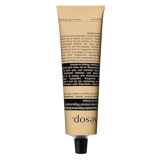 Aesop Rejuvenate Intensive Travel Body Balm | Deeply Nourish Very Dry Skin with Shea Butter and Coconut Oil | 3.4oz / 100 mL-BrightBean Baby