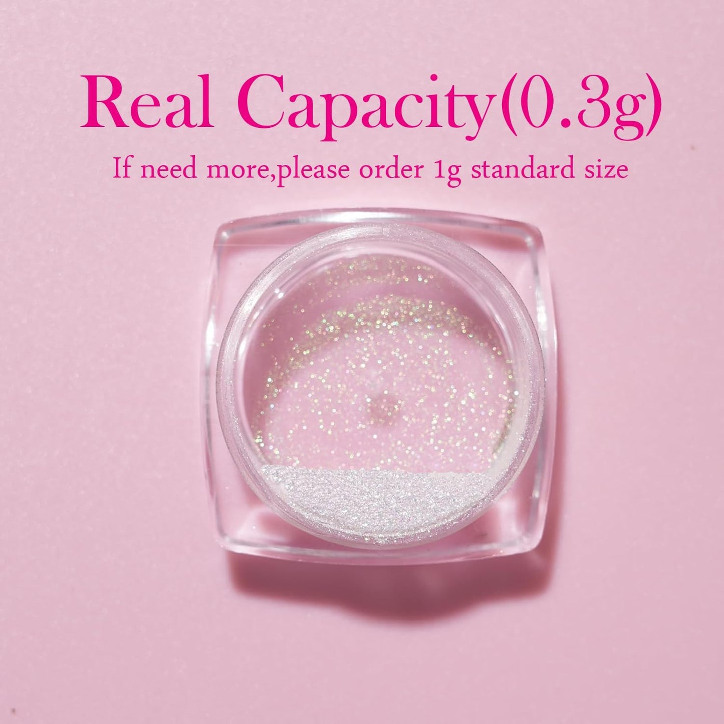 Pretty Diva Aurora Chrome Nail Powder - 0.3g Aurora Mermaid Unicorn Iridescent Chrome Powder for Nails-BrightBean Baby