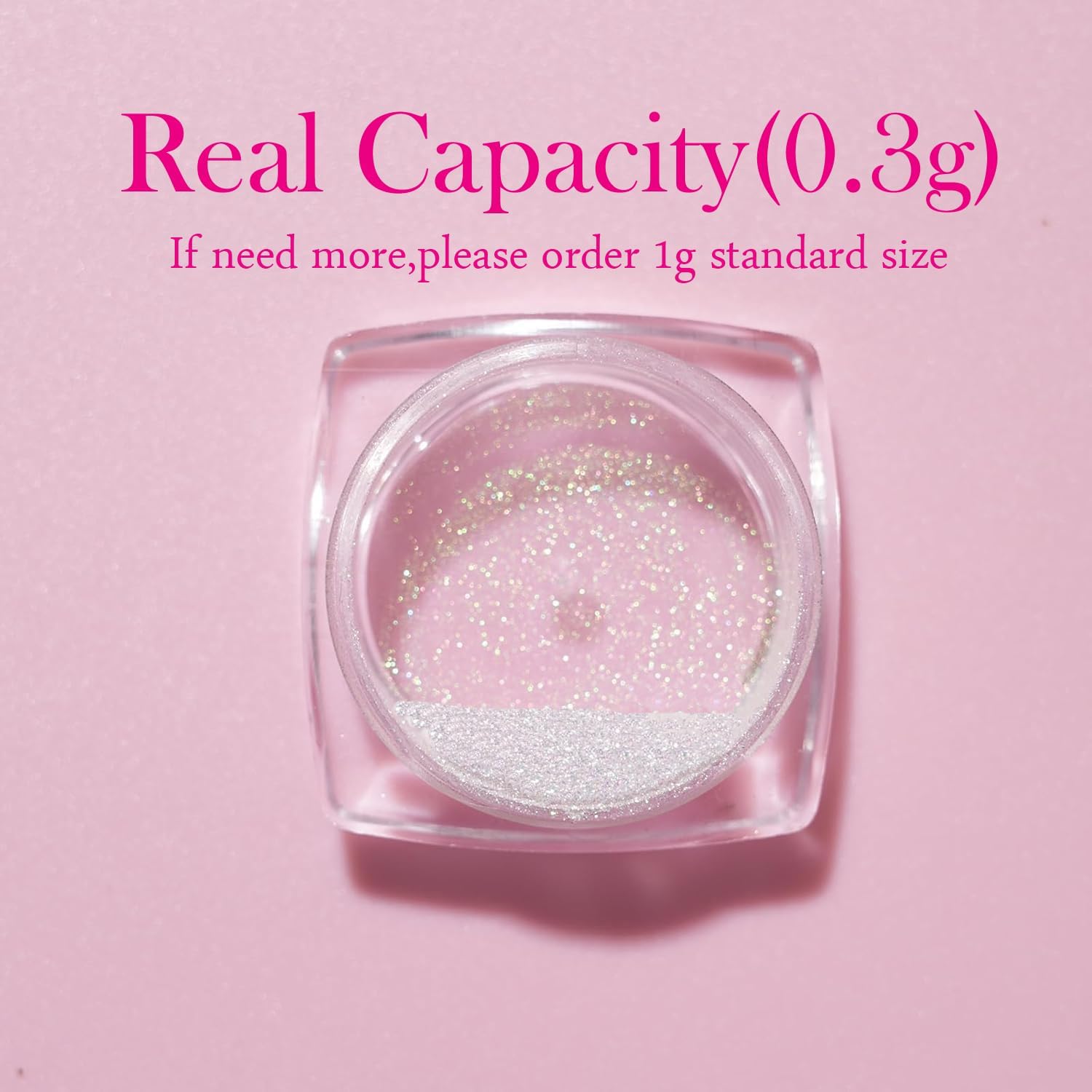 Pretty Diva Aurora Chrome Nail Powder - 0.3g Aurora Mermaid Unicorn Iridescent Chrome Powder for Nails-BrightBean Baby