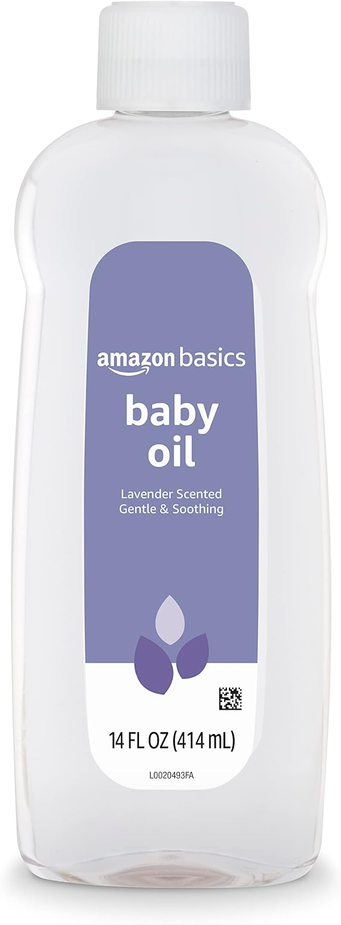 Amazon Basics Baby Oil, Lavender Scented, 14 Fluid Ounce, 1-Pack (Previously Solimo)-BrightBean Baby