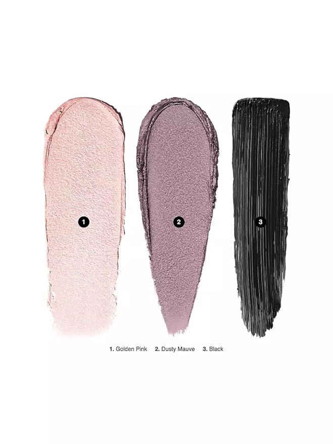 Bobbi Brown City Stroll Mini Long-Wear Cream Shadow Stick Set: Golden Pink and Mauve with Smokey Eye Mascara-BrightBean Baby