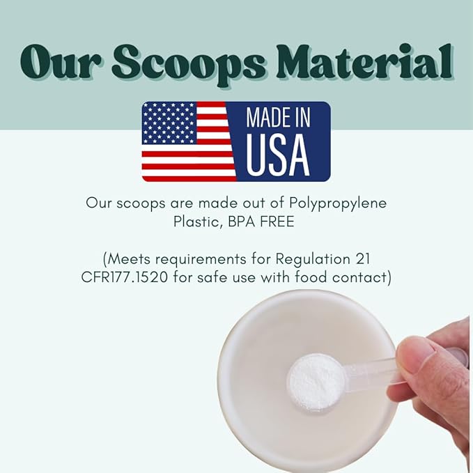 1 Cup (8 Oz. | 250 mL) Scoop for Measuring Coffee, Pet Food, Grains, Protein, Spices and Other Dry Goods (Pack of 10)