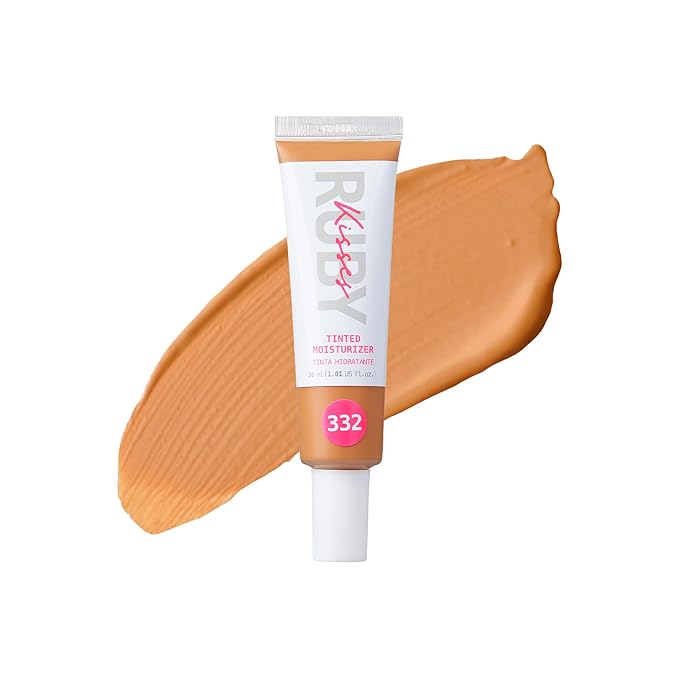Ruby Kisses Tinted Moisturizer, Hydration, Calm & Revitalize Skin, Skin Perfecting, Blur Pores & Fine Lines, Natural Finish & All-Day Comfort Wear (Classic Tan)-BrightBean Baby