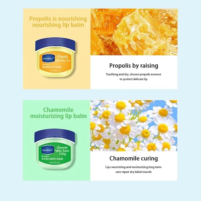 Fruit Flavored Lip Balm Set, Anti Chapping Lip Mmoisturizers, Mini Chapstick, Relieves Dull and Dry Skin, Long Lasting Lip Care Products-BrightBean Baby