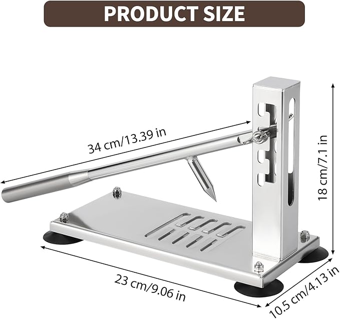 Oyster Clam Opener Machine Adjustable Oyster Shucker Machine 4-Level Tool Set, Portable Stainless Steel Clam Opener with Suction Cups, G-Clamp, Knives & Glove for Home Kitchen